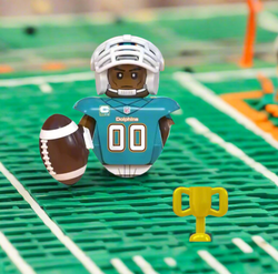 Miami Dolphins Team Minifigure (ONLINE ORDER ONLY)