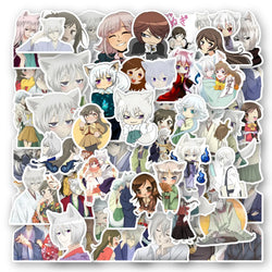Anime Kamisama Kiss Stickers Set - Cute Character Decals for Laptop, Phone, Suitcase, Fridge (ONLINE ORDER ONLY)