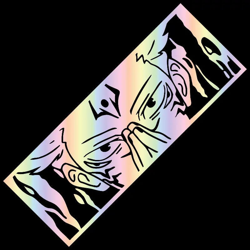 1PCS Car Sticker My Domain Anime Stickers Auto Parts Window Bumper Man And God Personality Decoration Vinyl Decals (ONLINE ORDER ONLY)