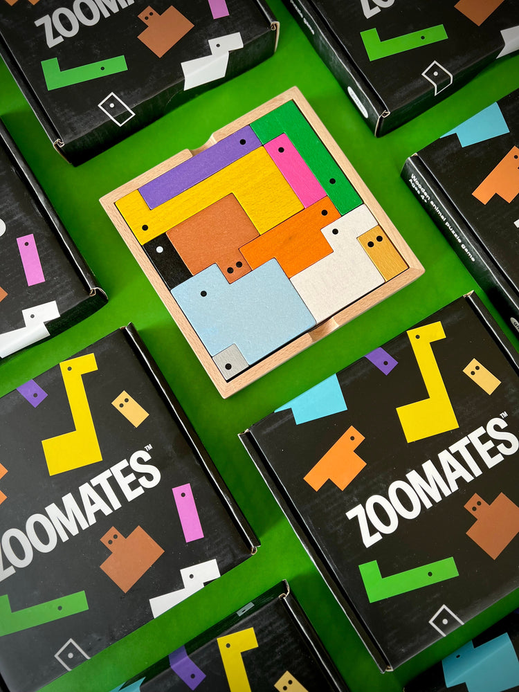ZOOMATES™ - Wooden Logic Puzzle (Online Order Only)