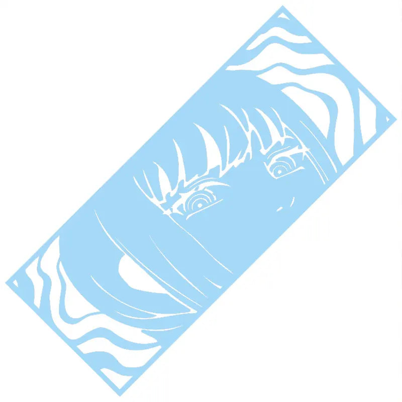 Chainsaw Man Car Sticker Window Decoration Anime Beautiful Girl Stickers Laptop Computer Auto Parts Makima Die Cutti Vinyl Decal (ONLINE ORDER ONLY)