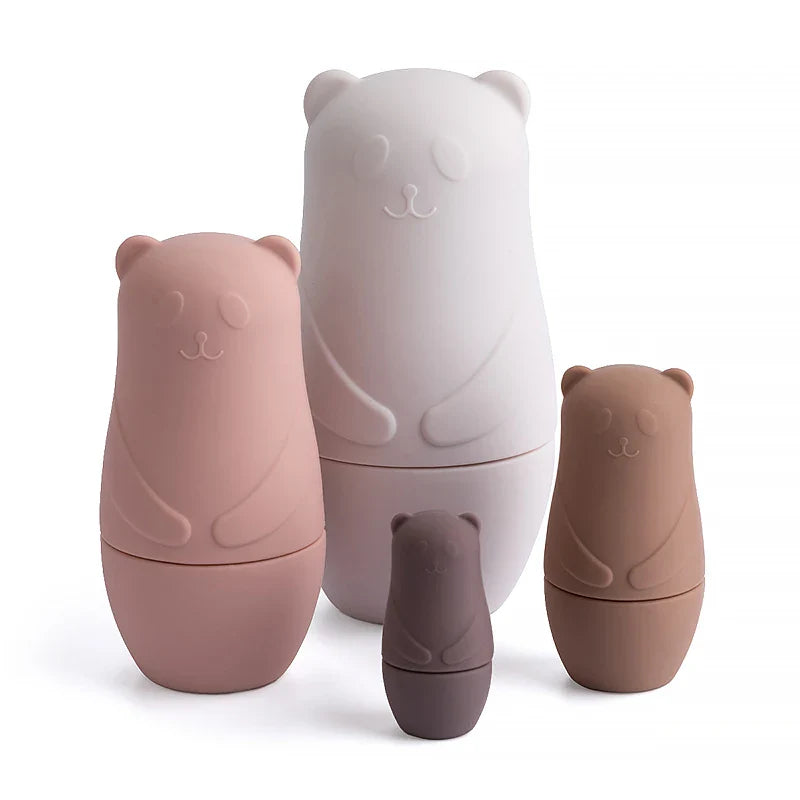 Silicone Stacking and Nesting Bears (ONLINE ORDER ONLY)