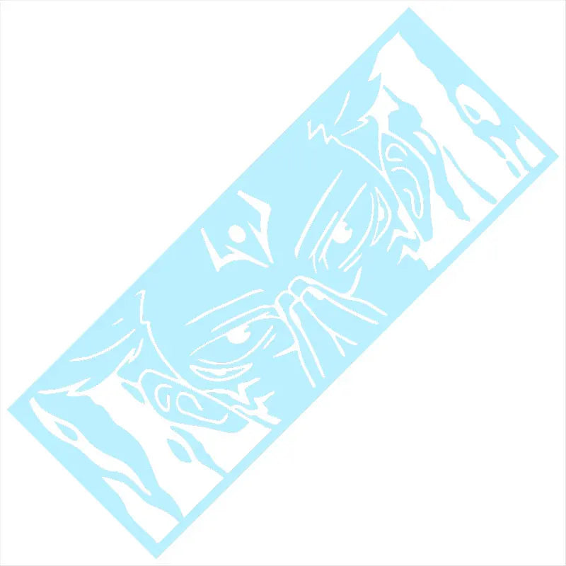1PCS Car Sticker My Domain Anime Stickers Auto Parts Window Bumper Man And God Personality Decoration Vinyl Decals (ONLINE ORDER ONLY)