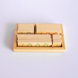 Wooden Large Decimal System Number Cards & Box (ONLINE ORDER ONLY)
