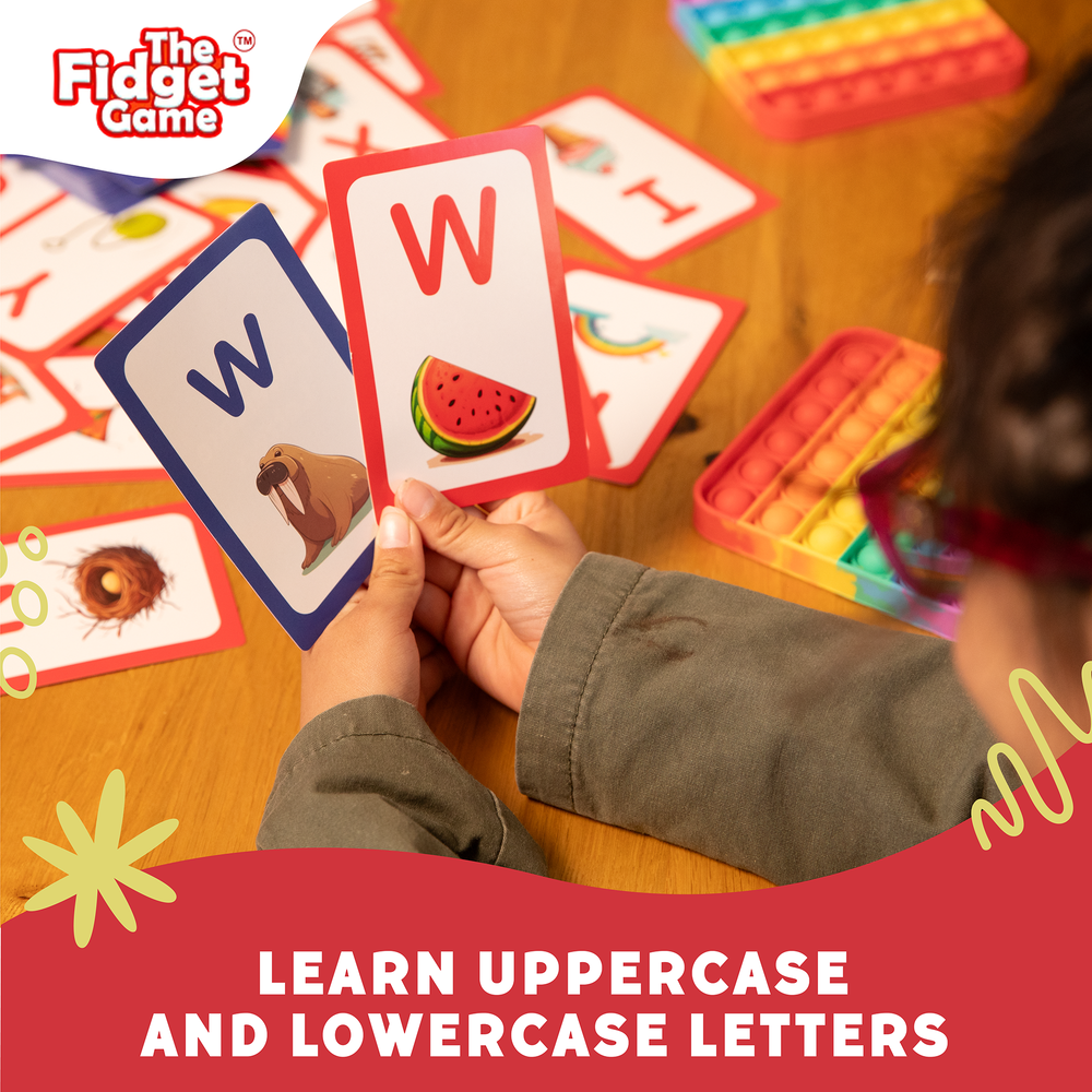 ABC: Learn Uppercase & Lowercase Letters Card Pack (Online Order Only)