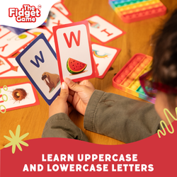 ABC: Learn Uppercase & Lowercase Letters Card Pack (Online Order Only)