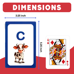 ABC: Learn Uppercase & Lowercase Letters Card Pack (Online Order Only)