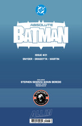 ABSOLUTE BATMAN #21 STEPHEN SEGOVIA EXCLUSIVE VAR (06/17/2026)