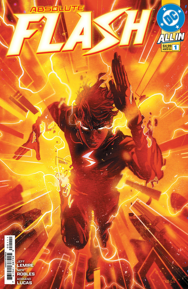 Absolute Flash #1 A Nick Robles Jeff Lemire (03/19/2025) Dc (ONLINE ORDER ONLY)