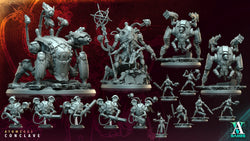 3D Printed Archvillain Games Atomcore Deacon Atomcore Conclave 28 32mm D&D (Online Only)