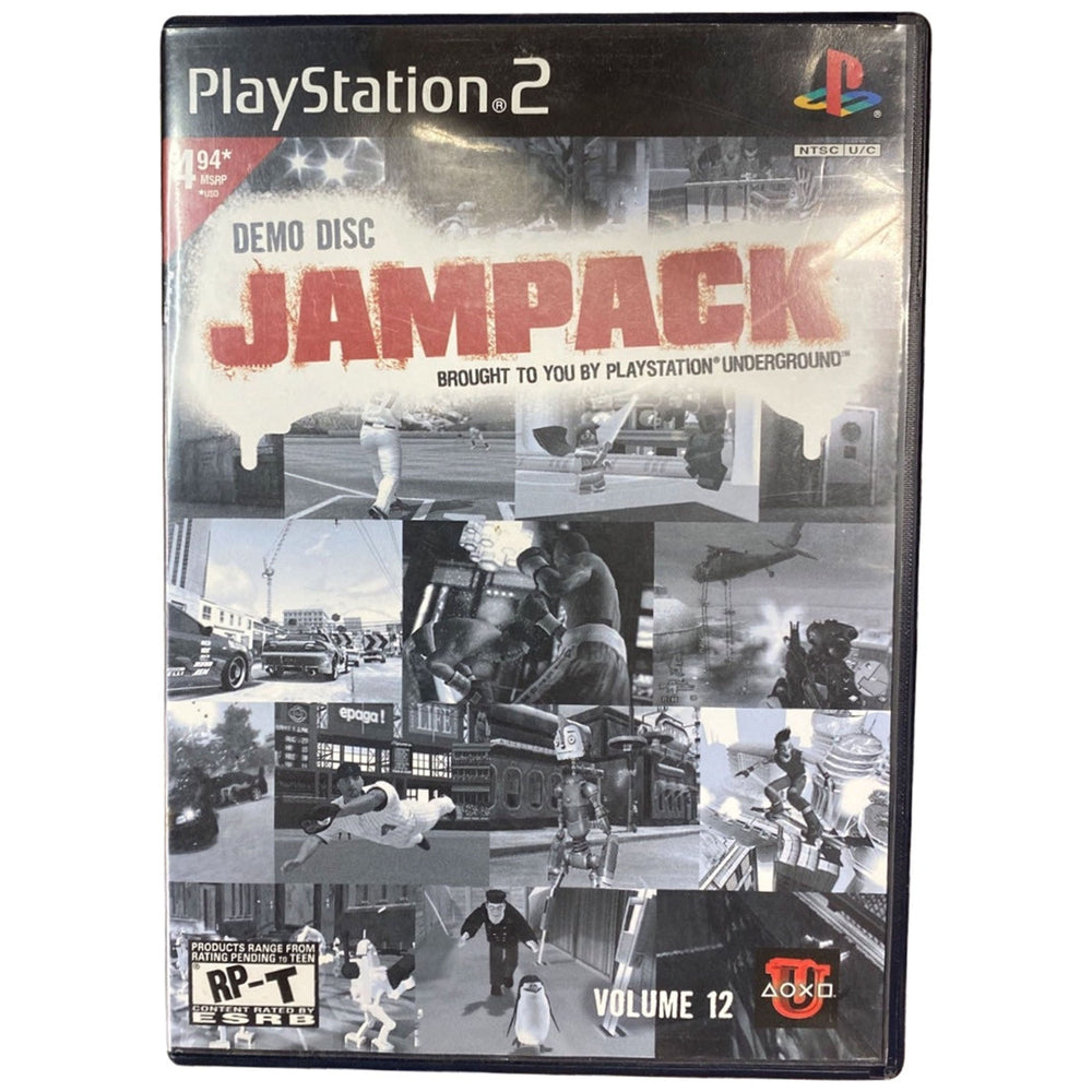 JamPack Volume 12 Demo Disc - PlayStation 2 (Online Order Only)