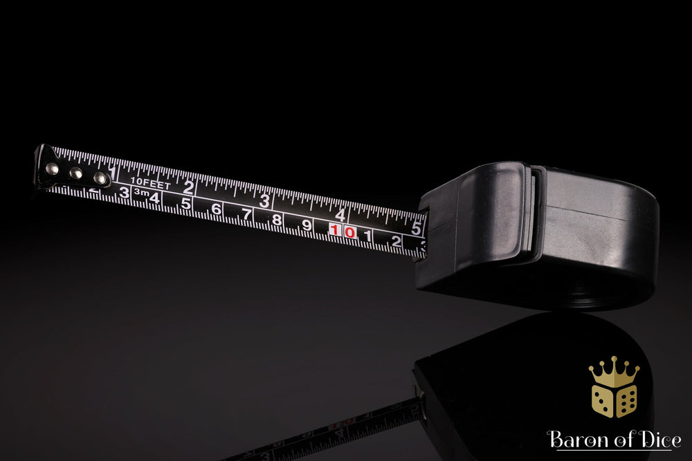 Wargaming Tape Measure | Baron's Coin��� Compatible | Medusa (ONLINE ORDER ONLY)