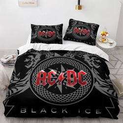 AC DC Cosplay 3 Piece Bedding Set Quilt Covers Without Filler (Online Order Only)