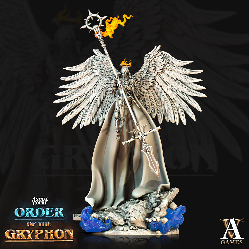 3D Printed Archvillain Games Astral Court Order of the Gryphon - Judgement Devas 28mm 32mm D&D (Online Only)
