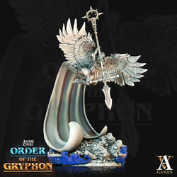 3D Printed Archvillain Games Astral Court Order of the Gryphon - Judgement Devas 28mm 32mm D&D (Online Only)