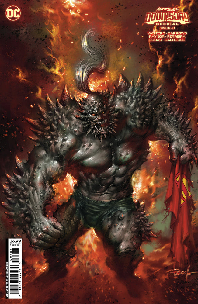 Superman Action Comics Presents Doomsday Special #1 (One Shot) B Lucio Parrillo Card Stock Variant (08/29/2023) Dc (ONLINE ORDER ONLY)