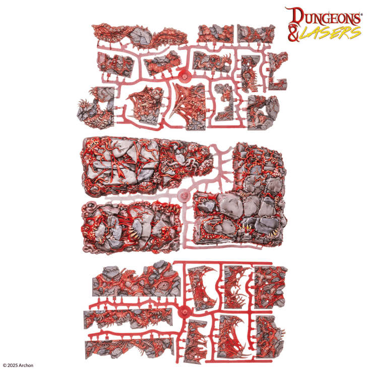 Dungeons & Lasers: Belly of the Beast - Pre-Painted