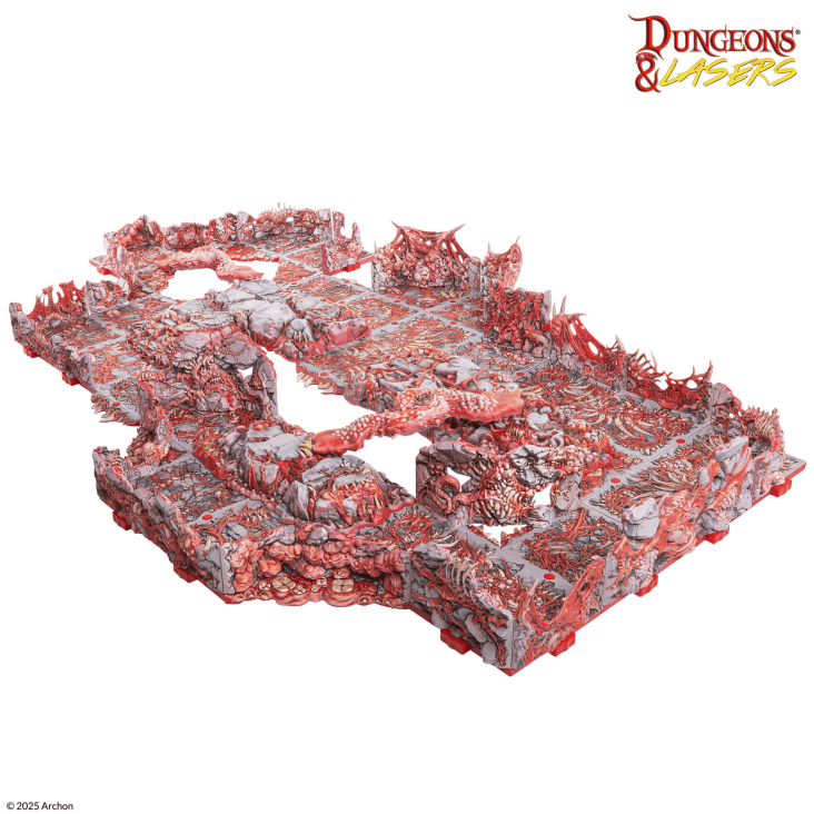Dungeons & Lasers: Belly of the Beast - Pre-Painted