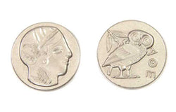 Ancient Greek Themed Gaming Coins - Large 30mm (9-Pack) (ONLINE ORDER ONLY)