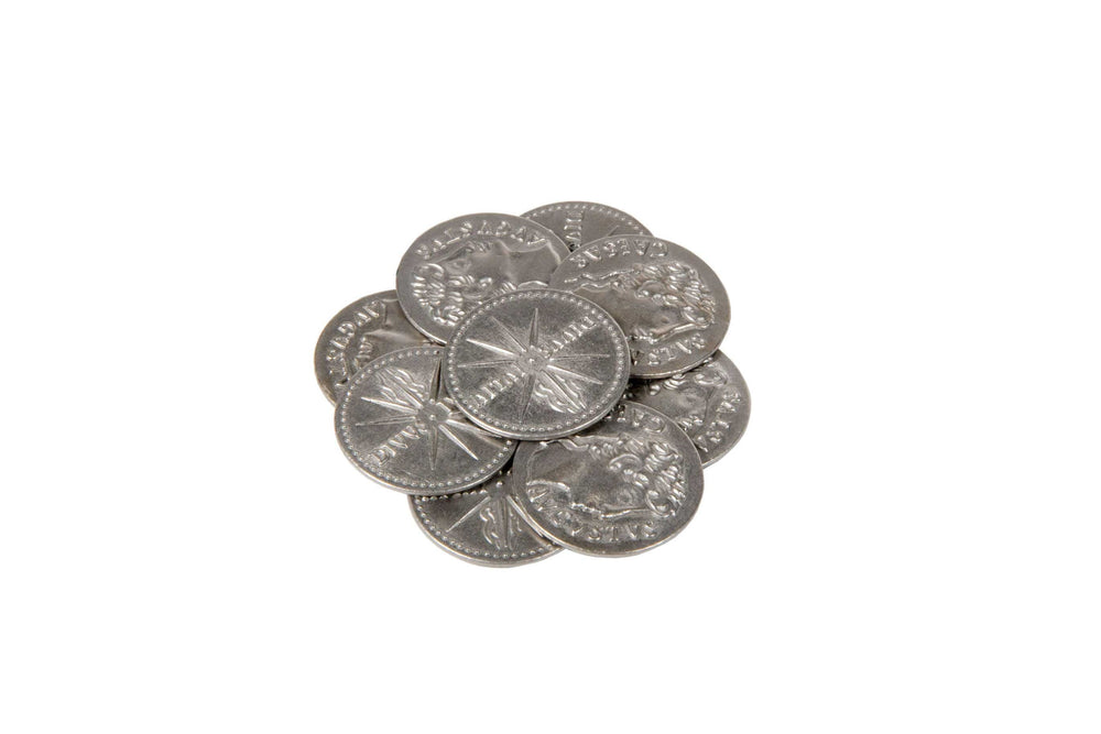 Roman Themed Gaming Coins - Large 30mm (9-Pack) (ONLINE ORDER ONLY)