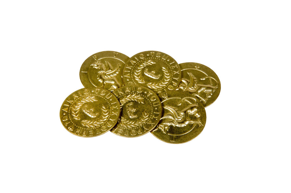 Mythological Creatures Themed Gaming Coins - Jumbo 35mm (6-Pack) (ONLINE ORDER ONLY)