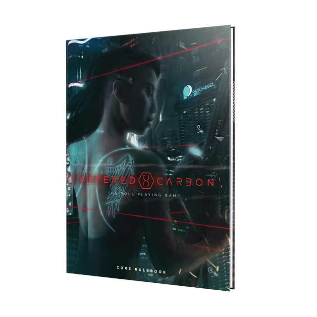 Altered Carbon RPG: Core Rulebook Hardcover (ONLINE ORDER ONLY)