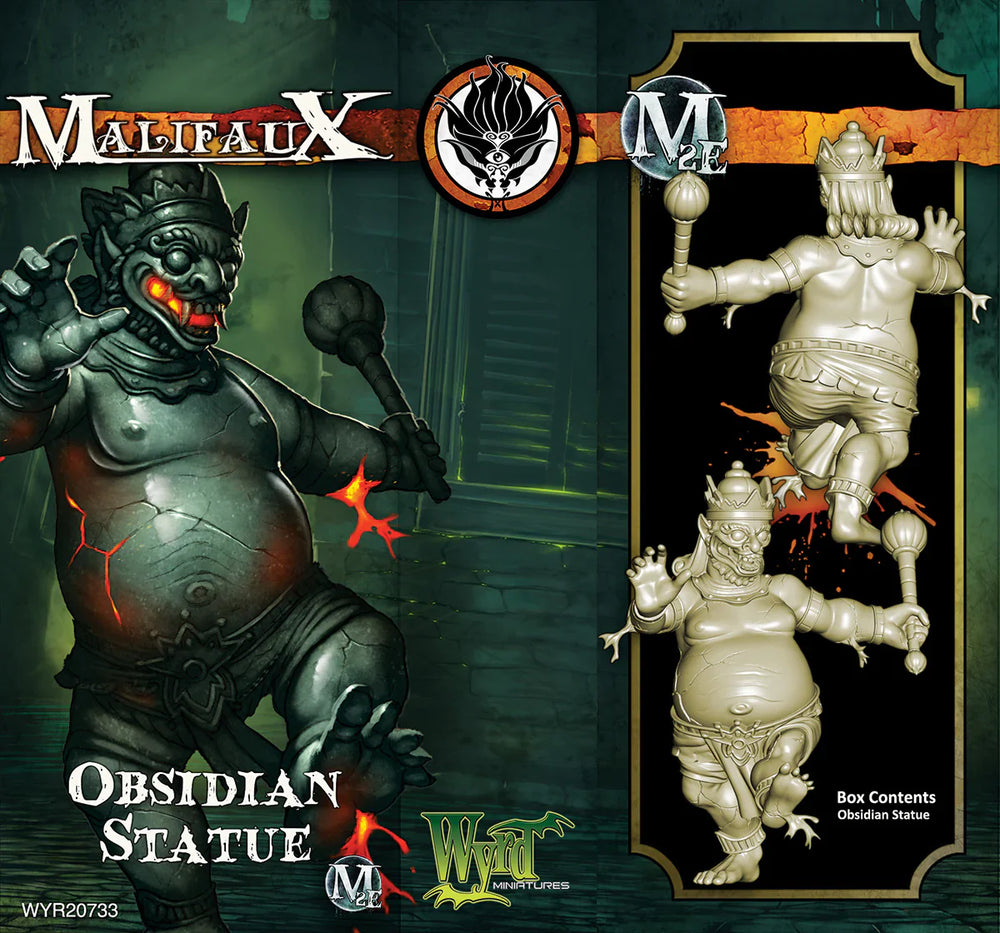 Malifaux Second Edition: Obsidian Statue (ONLINE ORDER ONLY)