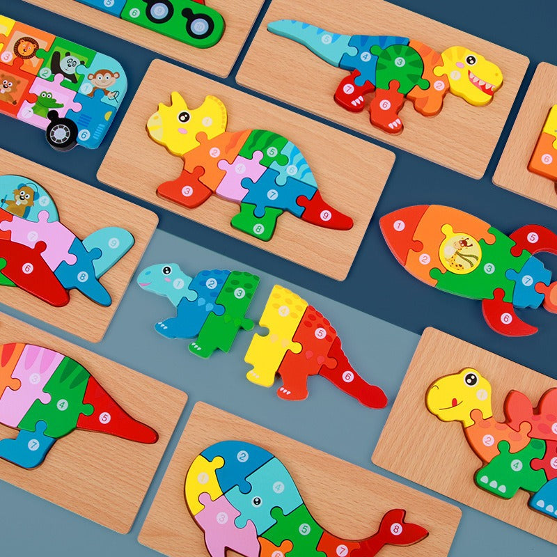 3D Wooden Puzzle (ONLINE ORDER ONLY)