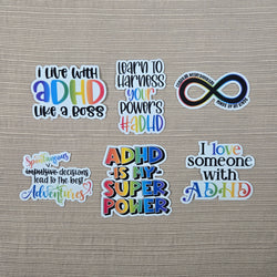 Neurodivergent Sticker Series 3 (ONLINE ORDER ONLY)