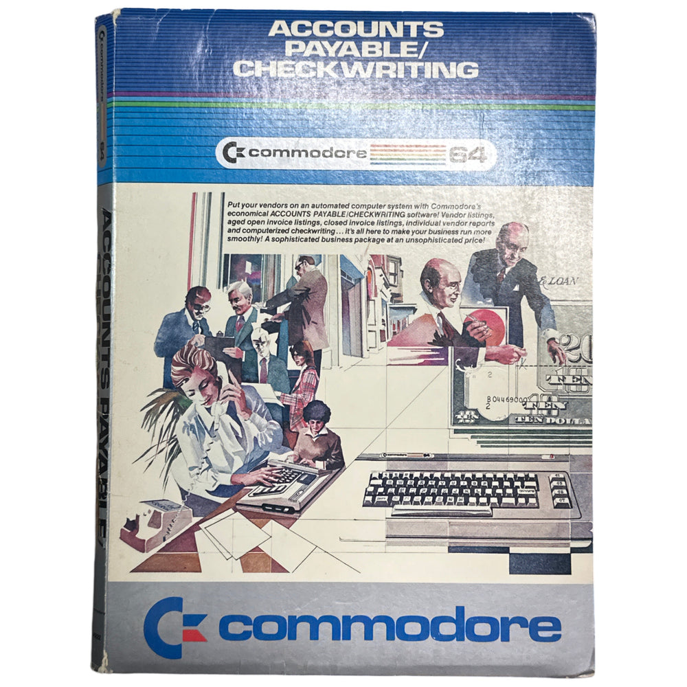 Accounts Payable/Check Writing - Commodore 64/128 (Online Order Only)