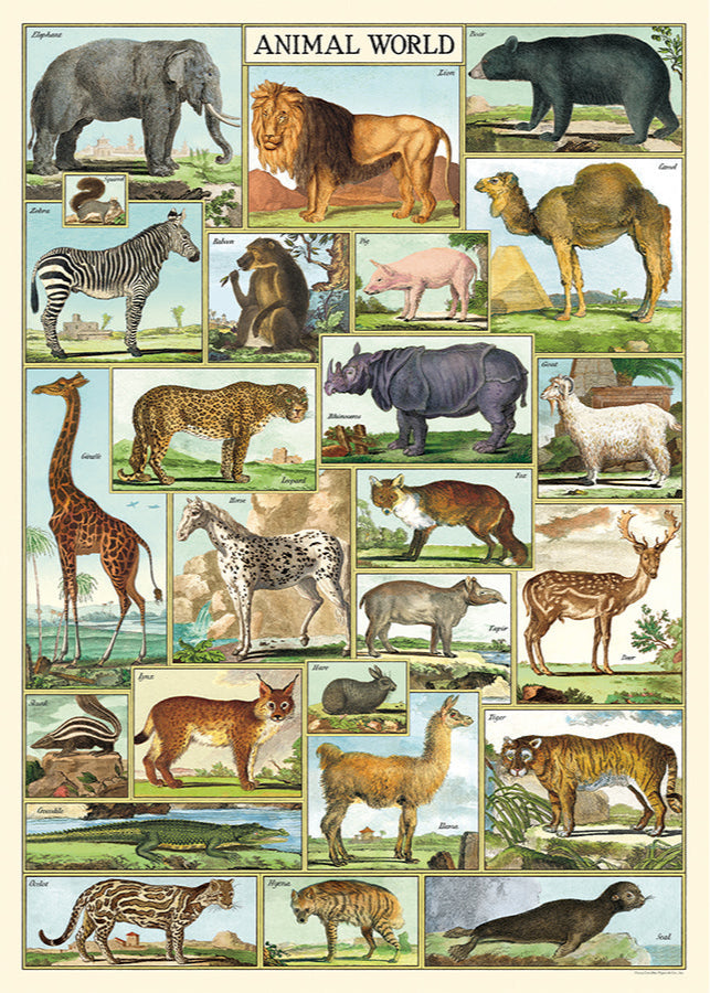 Animal World Scientific Chart (Online Order Only)