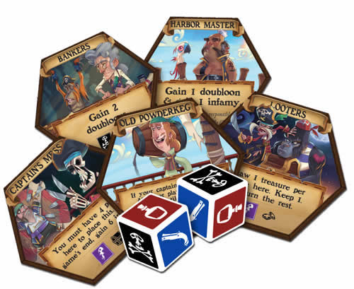 AEG5826 Dark Seas Tile Game Alderac Entertainment (ONLINE ORDER ONLY)