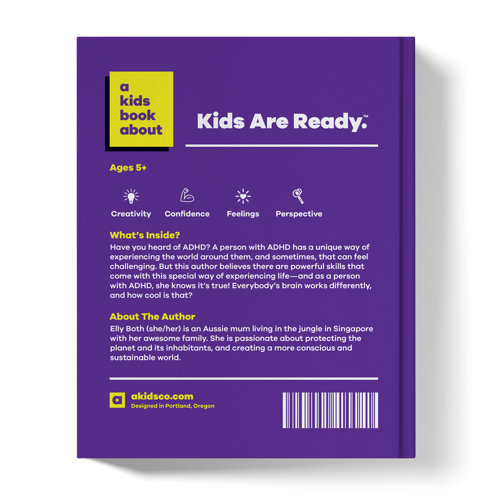 A Kids Book About ADHD (ONLINE ORDER ONLY)