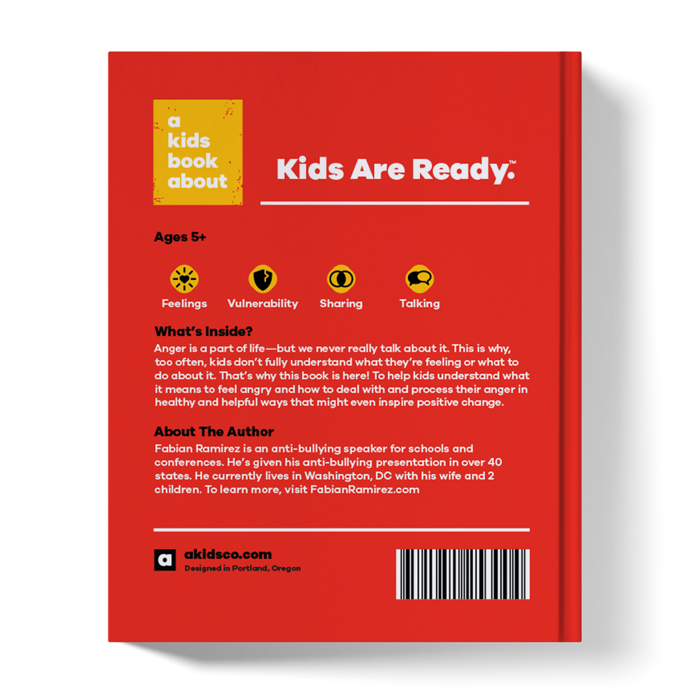 A Kids Book About Anger (Online Order Only)