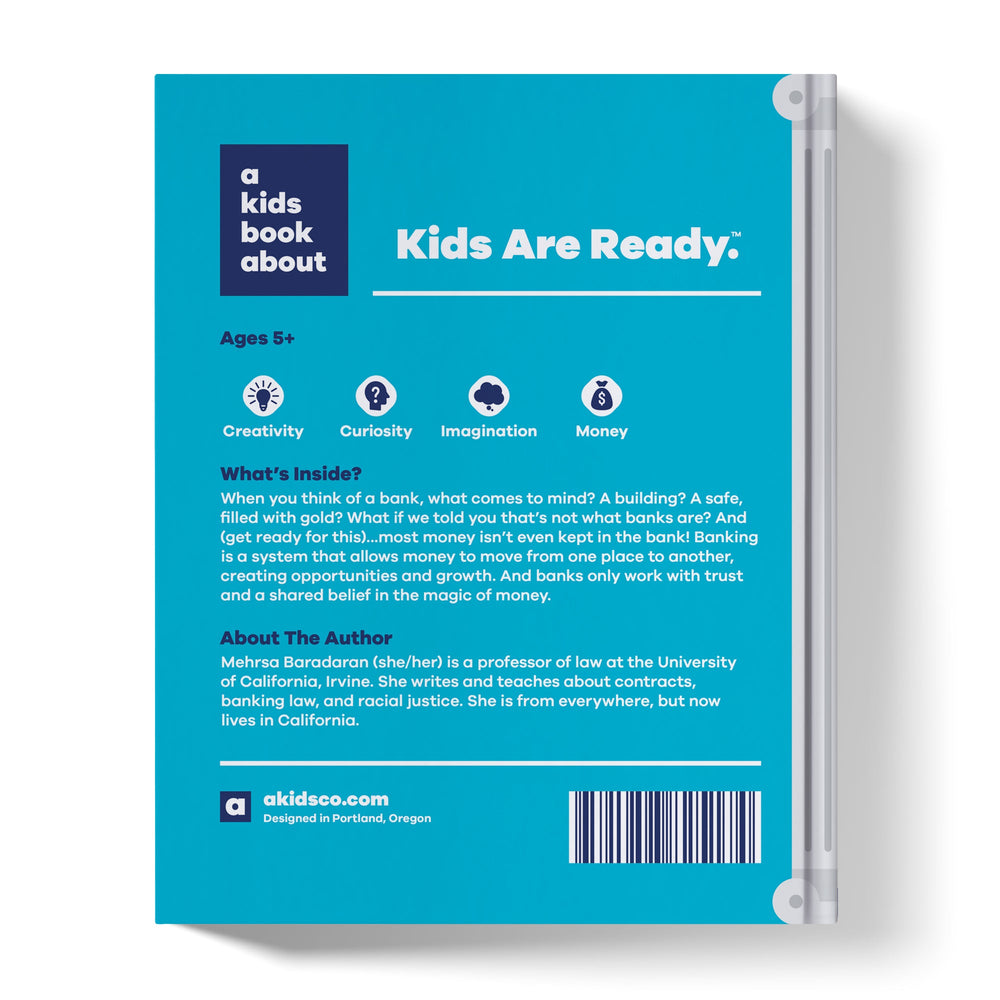A Kids Book About Banking (ONLINE ORDER ONLY)