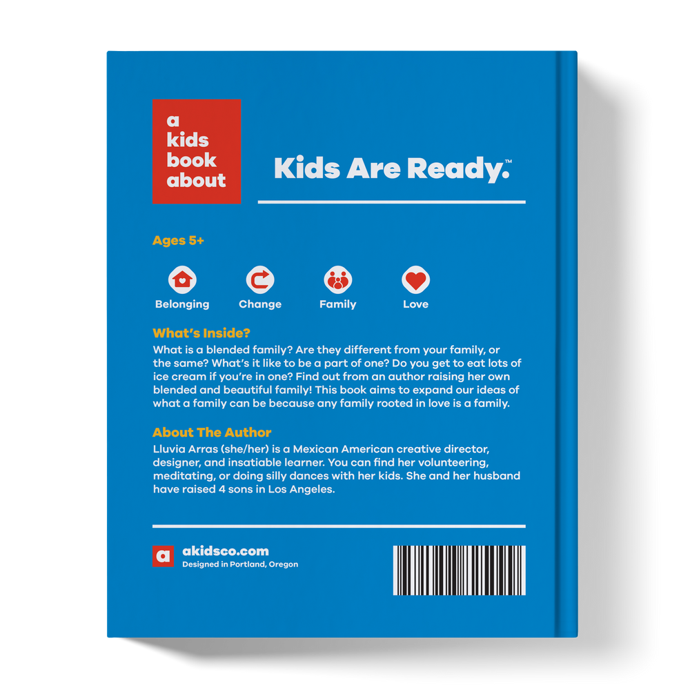 A Kids Book About Blended Families (ONLINE ORDER ONLY)