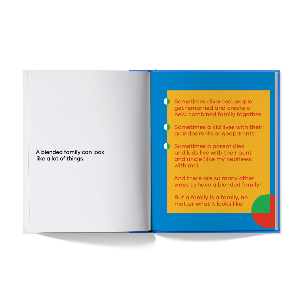 A Kids Book About Blended Families (ONLINE ORDER ONLY)