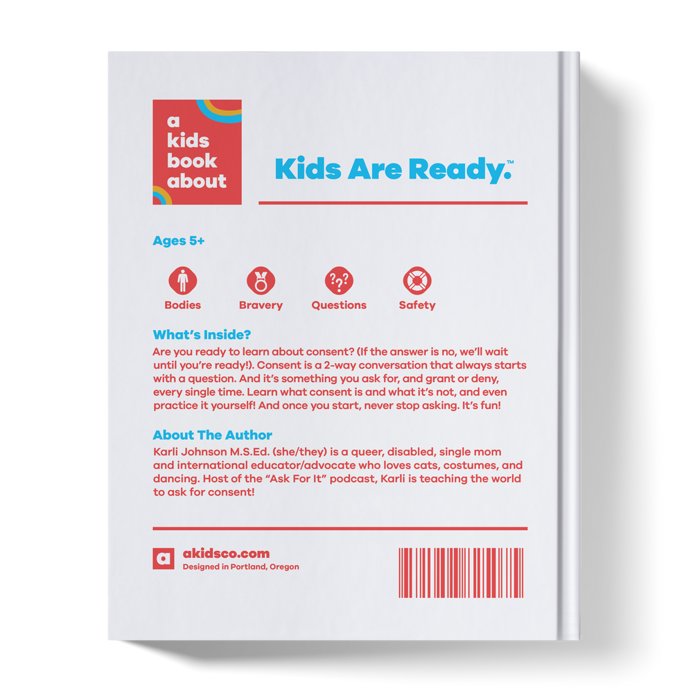 A Kids Book About Consent (Online Order Only)