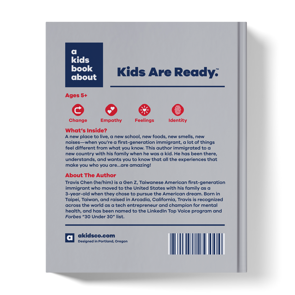 A Kids Book About First-Generation Immigrants (ONLINE ORDER ONLY)