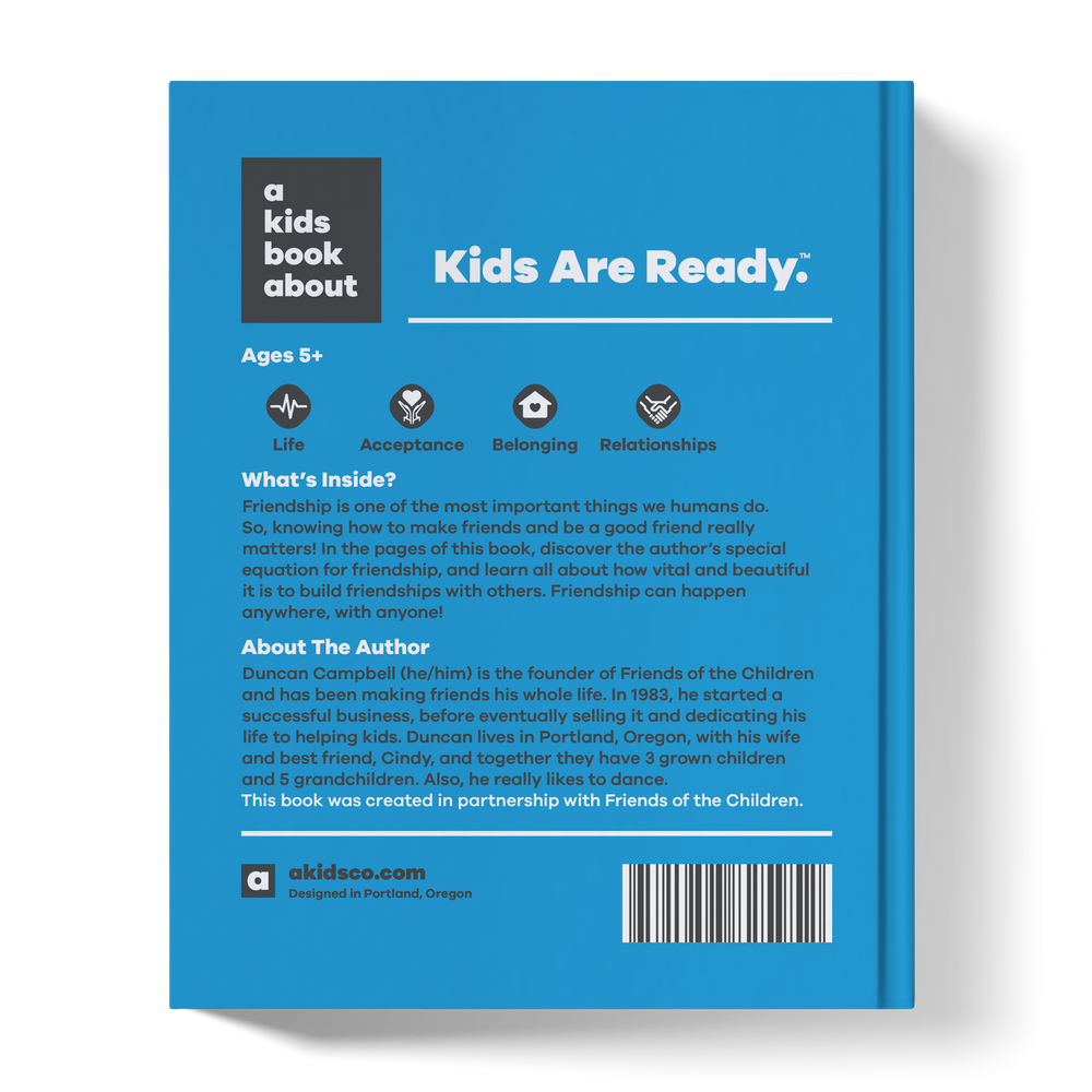 A Kids Book About Friendship (ONLINE ORDER ONLY)