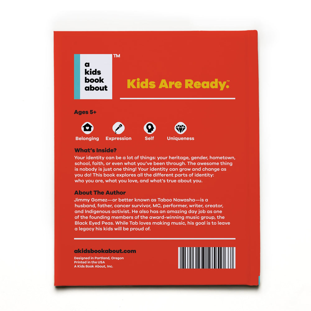 A Kids Book About Identity (ONLINE ORDER ONLY)
