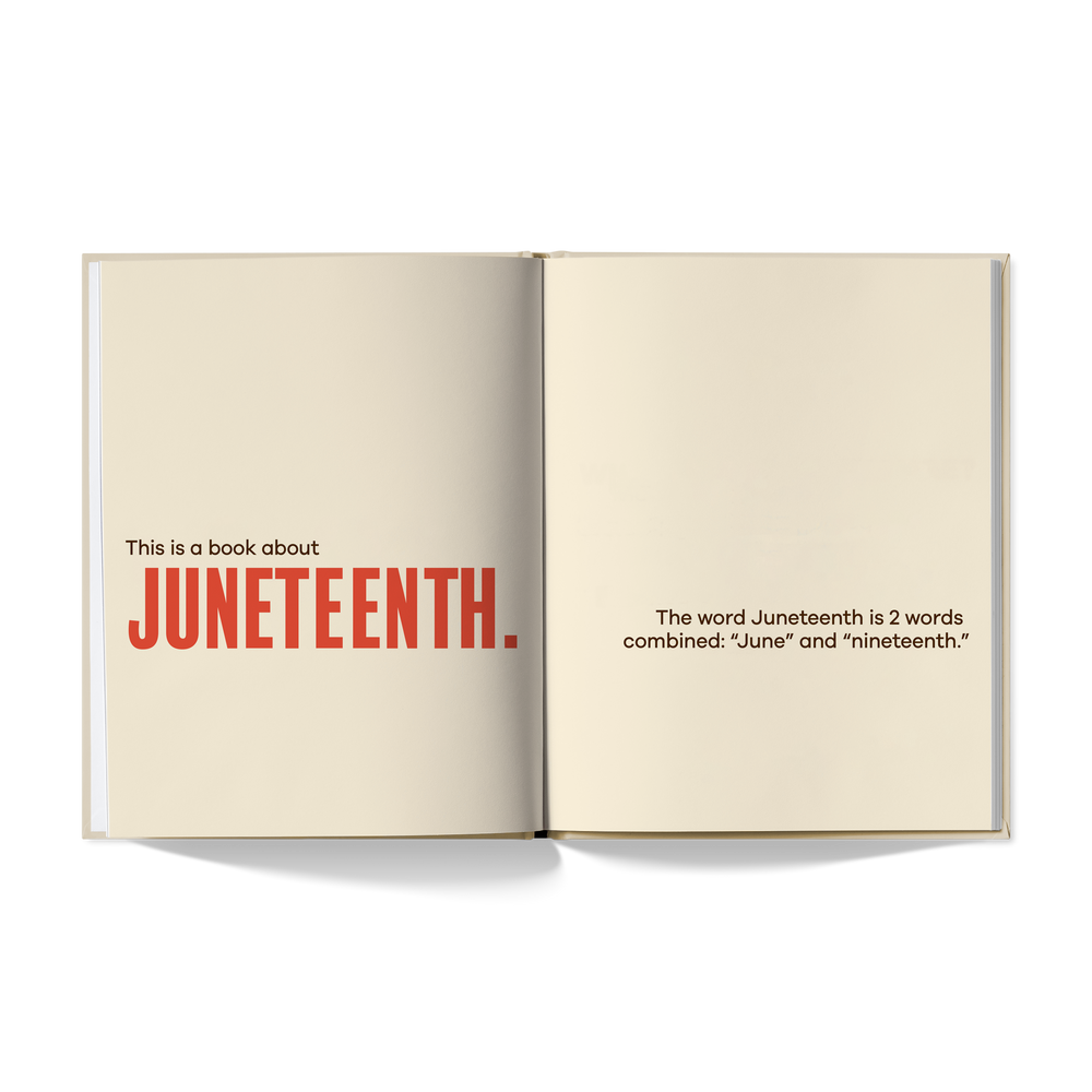 A Kids Book About Juneteenth (ONLINE ORDER ONLY)