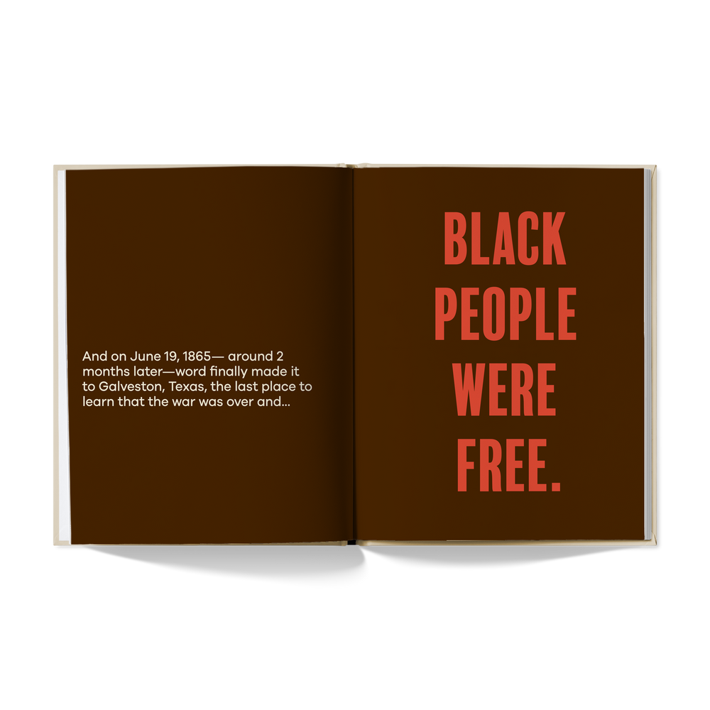 A Kids Book About Juneteenth (ONLINE ORDER ONLY)