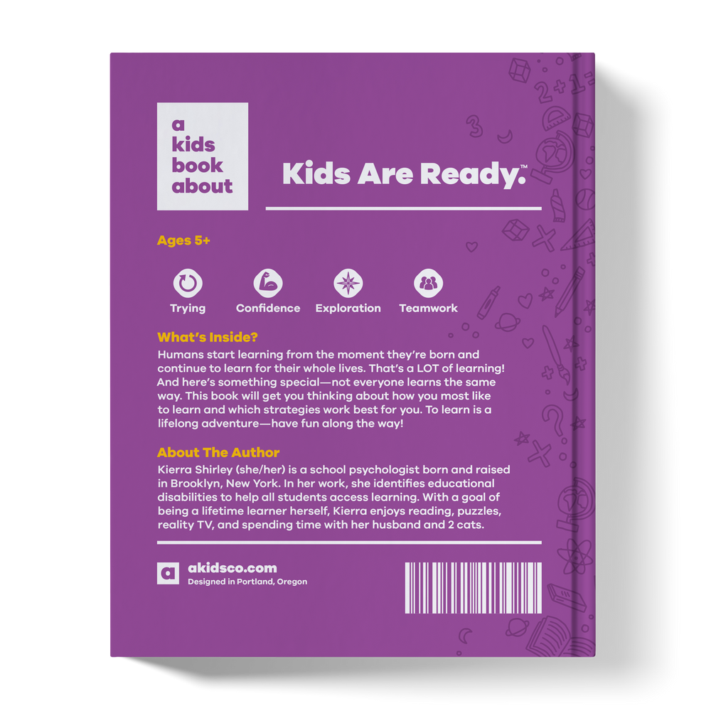 A Kids Book About Learning (ONLINE ORDER ONLY)