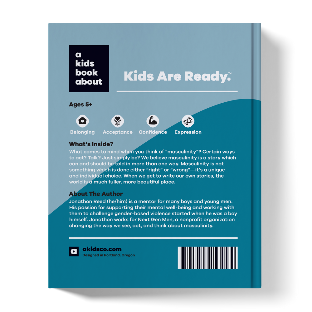 A Kids Book About Masculinity (ONLINE ORDER ONLY)