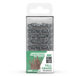 AK Interactive Basing Bits: Tall Grass (35 Pieces) (ONLINE ORDER ONLY)