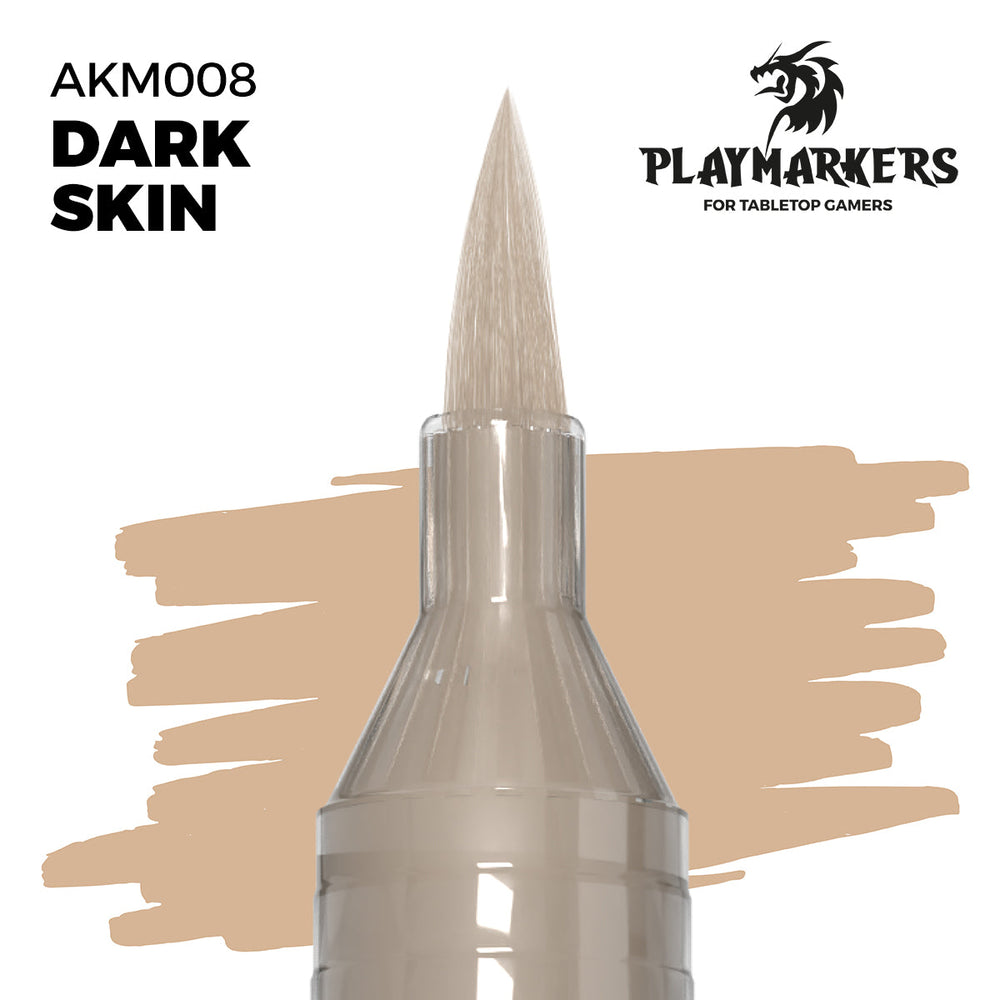 AK Interactive Markers: Playmarkers - Dark Skin (ONLINE ORDER ONLY)