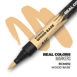 AK Interactive Markers: Real Color Markers - Wood Base