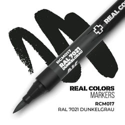 AK Interactive Markers: Real Color Markers - Ral 7021 Dunkelgrau