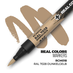AK Interactive Markers: Real Color Markers - Ral 7028 Dunkelgelb